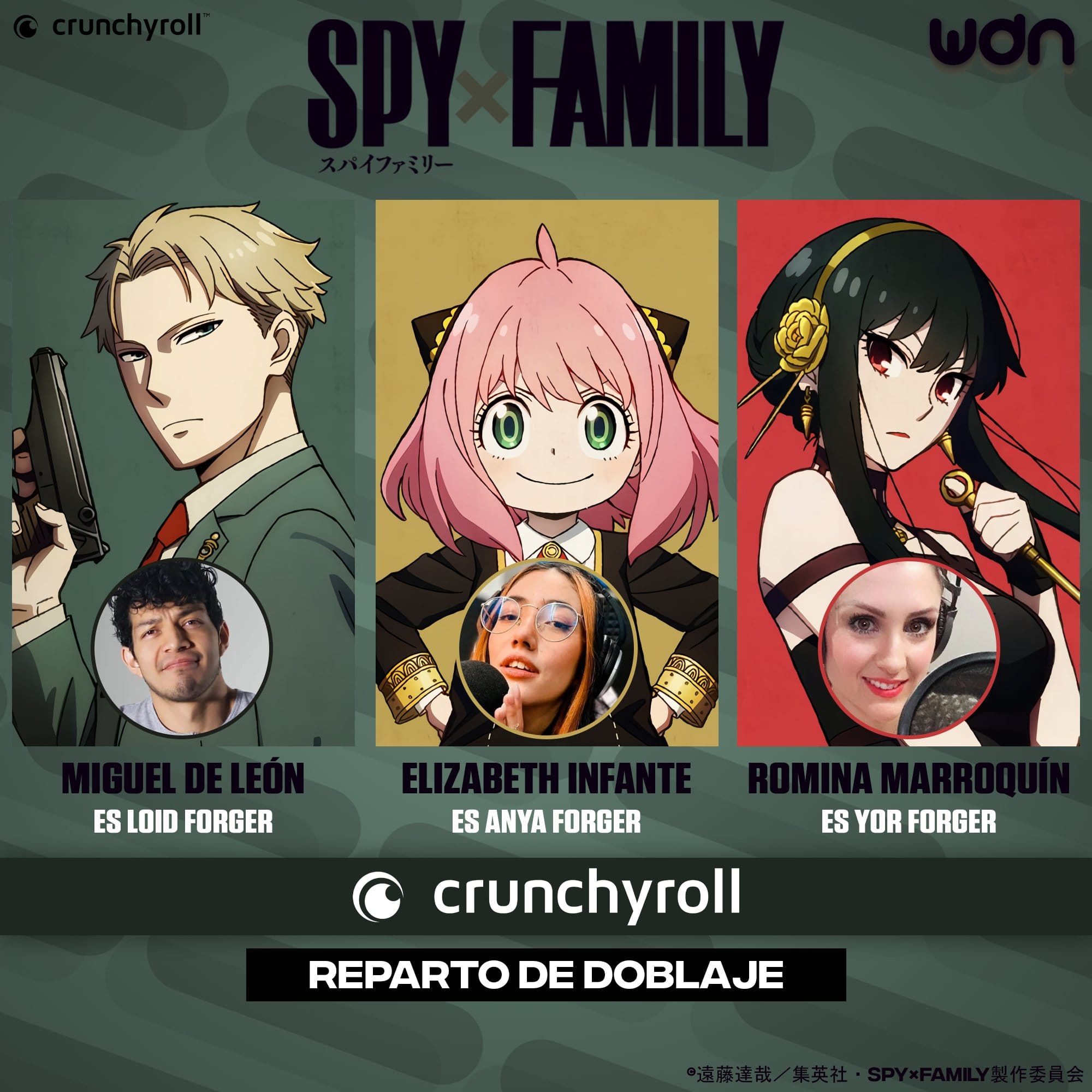 Crunchyroll anuncia doblaje latino de Spy x Family, The Rising of