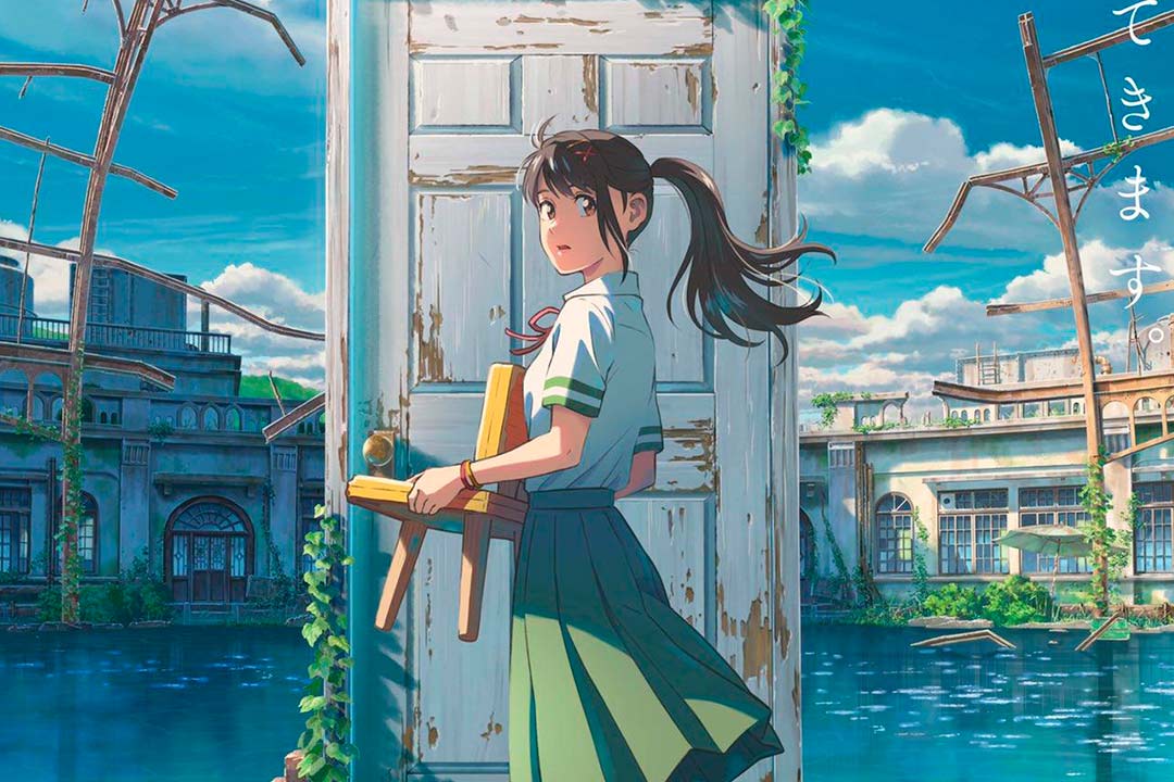 Nueva imagen de Suzume no Tojimari la próxima película de Makoto Shinkai