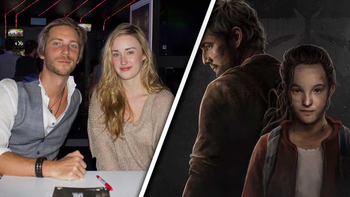 The Last of Us Fandom on X: Troy Baker foi o ator de Joel em ambos os jogos  de #TheLastOfUs. Ashley Johnson foi a atriz de Ellie em ambos os jogos  também.