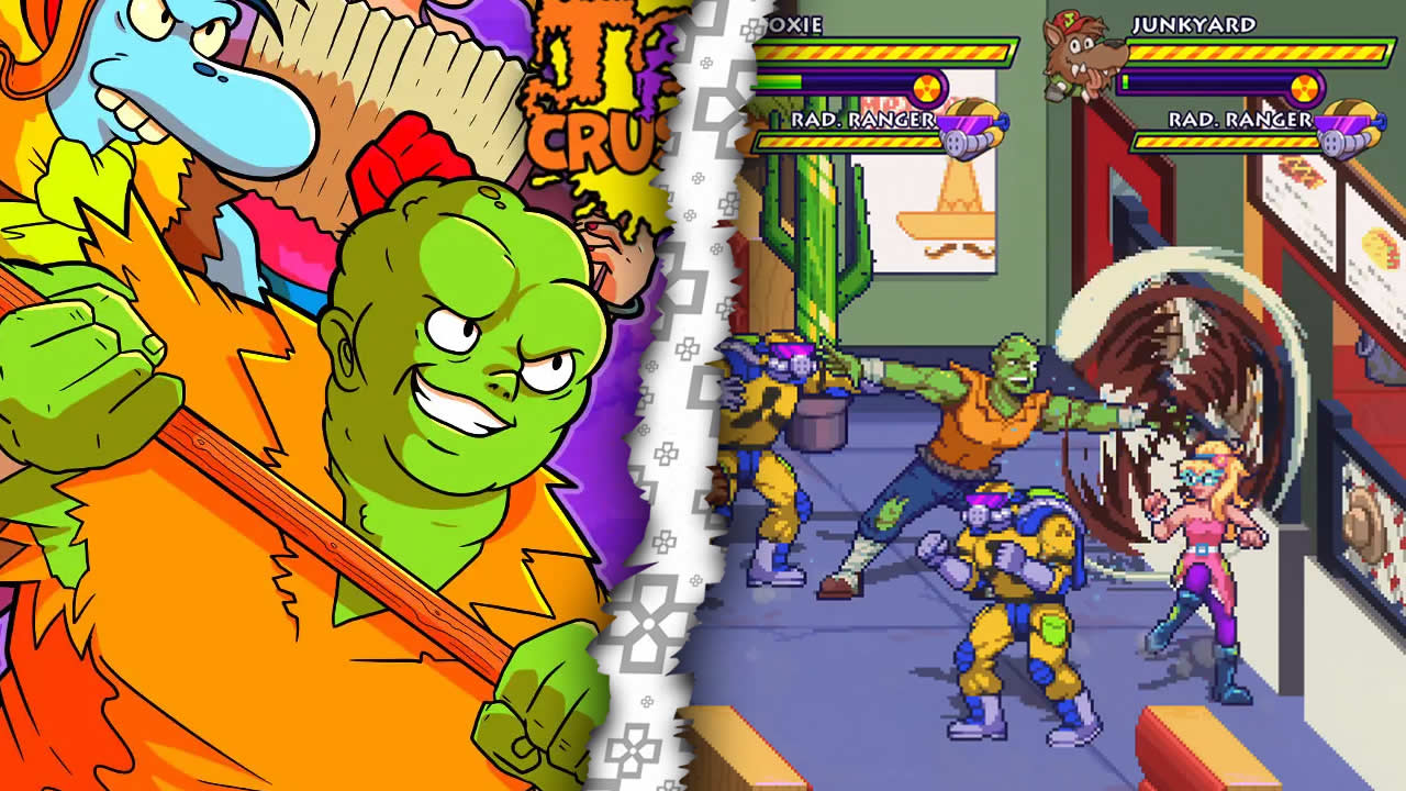 Los Toxic Crusaders tendrá un nuevo videojuego estilo beat'em up