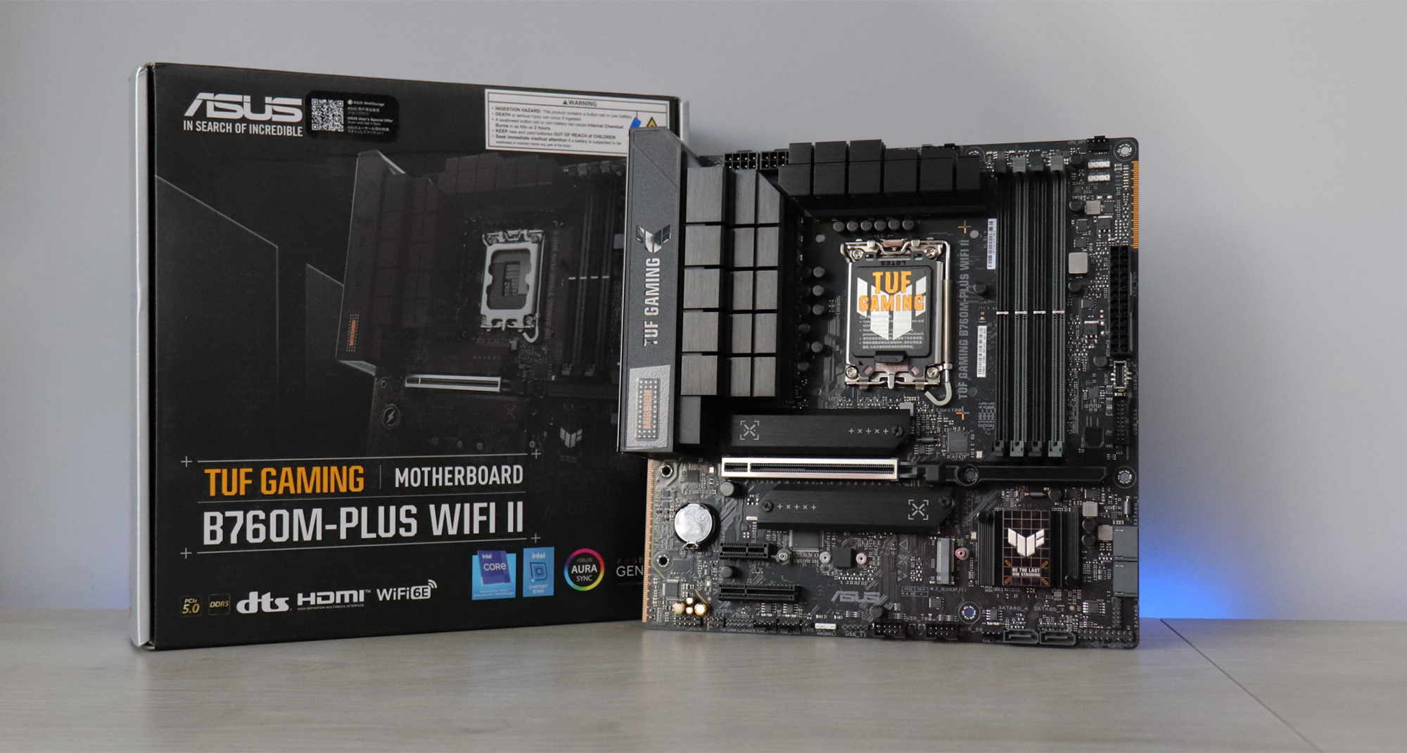 Imagen de ASUS TUF GAMING B760M-PLUS WIFI II – REVIEW