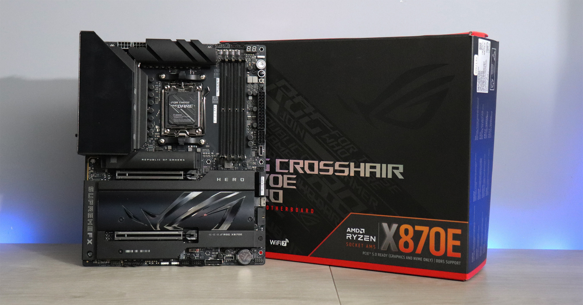 Imagen de ASUS ROG CROSSHAIR X870E HERO – REVIEW