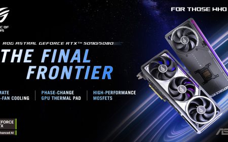 ASUS anuncia las tarjetas gráficas ROG Astral GeForce RTX Serie 5090 y 5080