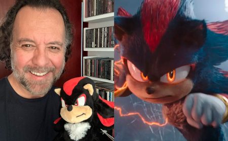 René García recibe de regalo peluche de Shadow por parte de Paramount